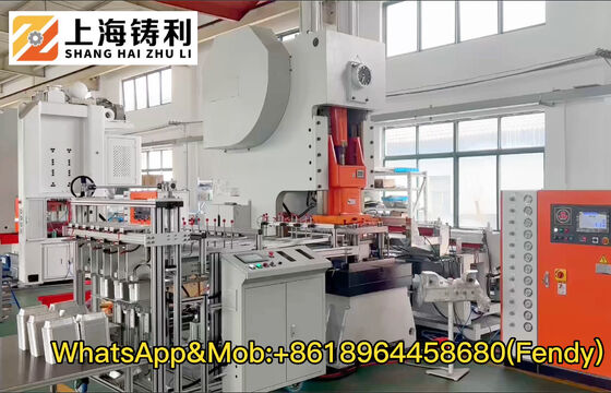 ZL-T63 High Capacity Aluminum Foil Round Container Machine Fully Automatic