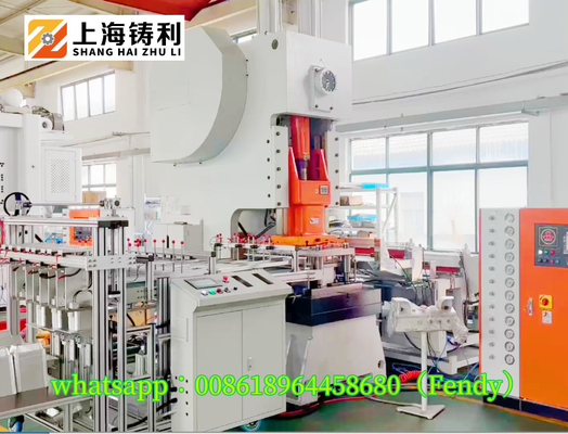 Automatic Aluminium Foil Container Machine ZL-T63 Aluminum foil round container with hole