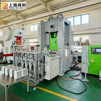 ZL-T80 Mitsubishi PLC Control Aluminum Foil Cup Making Machine With 1000mm Feeding