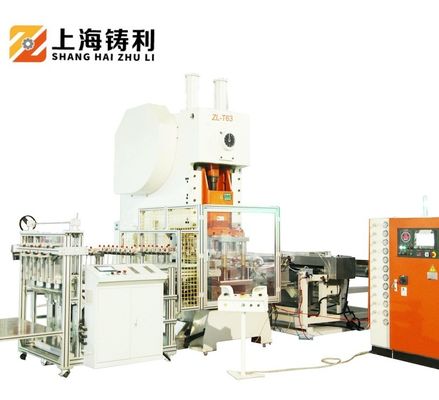 Fully Automatic Mechanics Foil Food Container Production Line ZL-T63 In FAST Speed And HIGH Quality in China