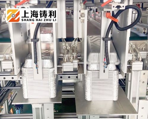 High Efficiency Aluminium Container Making Machine Pneumatic Recyclable