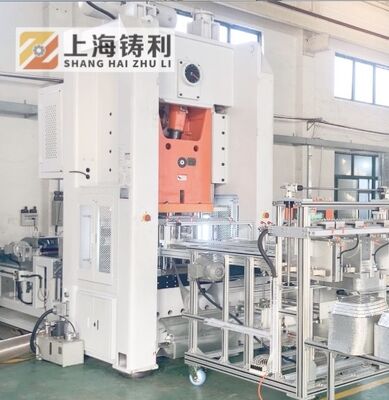 ZL-T80 24KW Automated Foil Container Making Machine 68 Pieces Per Minute Production